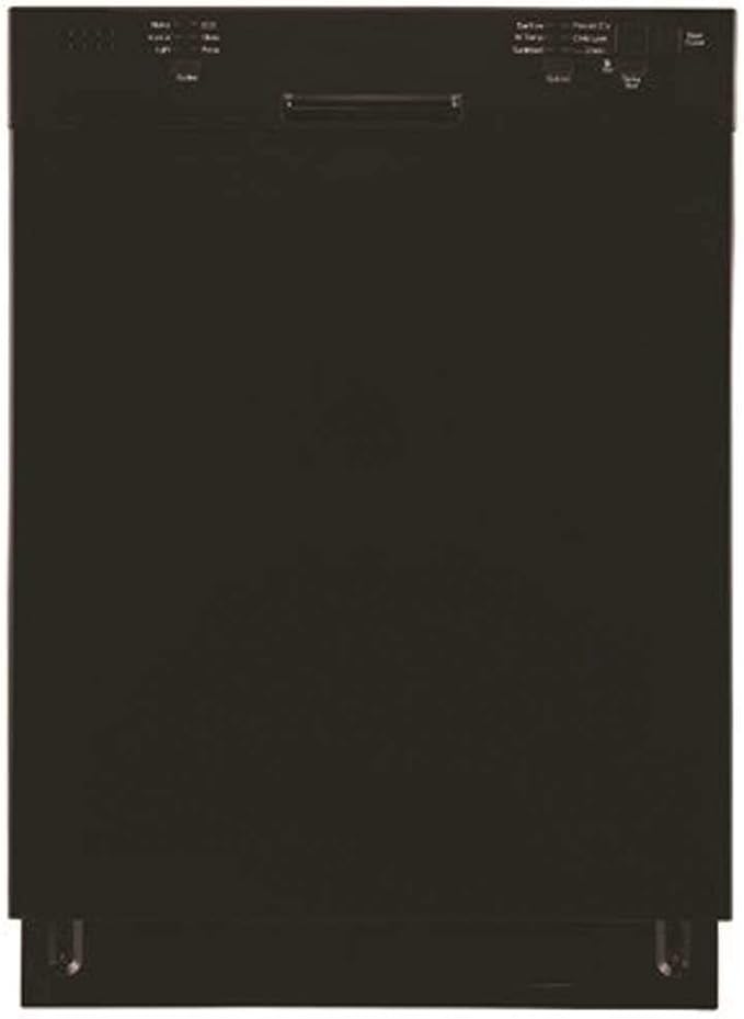Seasons 24 in. Front Control Dishwasher in Black