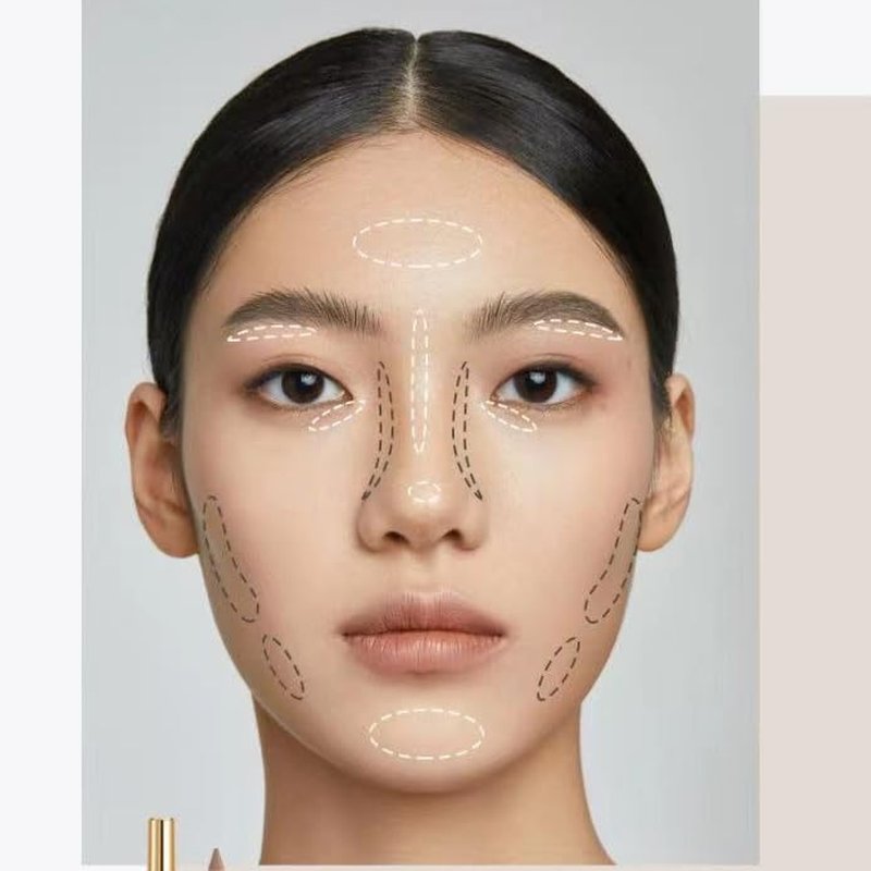 Double-Ended Contour Pencil Highlighter - Multi-Functional Makeup Tool | 5g