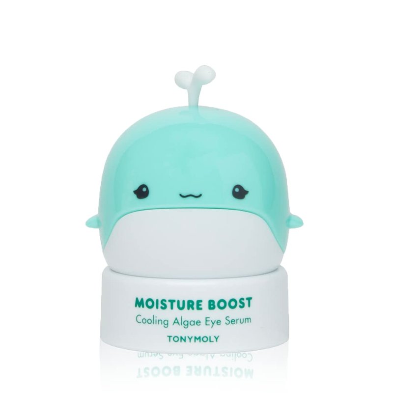 TONYMOLY Moisture Boost Cooling Algae Eye Serum – Hydrating & Soothing Korean Skincare with Algae, Hyaluronic Acid & Centella Asiatica, 15 g