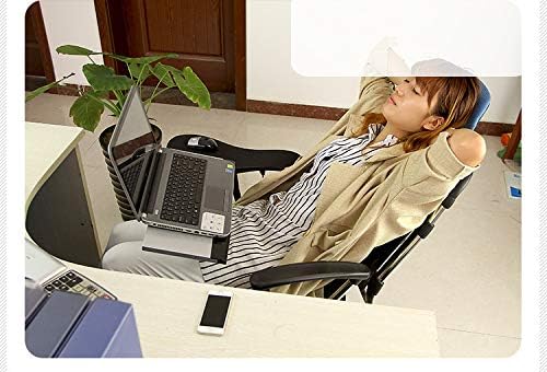 MagicHold Computer Keyboard Stand Laptop Mouse Mount for Workstation Video Gaming, Installed to Chair or Any Round Bar with Maximum 1.96 inch Diagonal Thickness