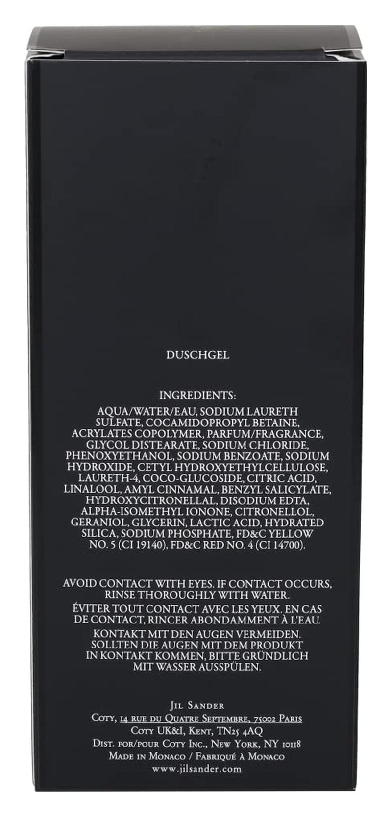 Jil Sander No. 4 by Jil Sander for Women 5.0 oz Rich Shower Gel