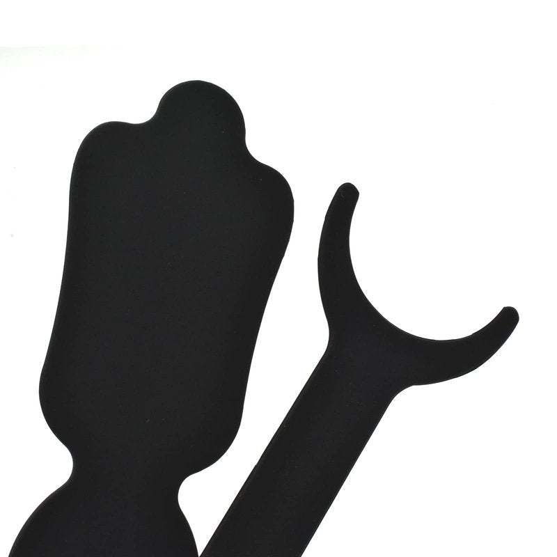Angzhili 2 pcs Silicone Dental Orthodontic Photography Contraster,Bendable Intraoral Photography Background Board,Black Background Board Contraster (C1+C2)