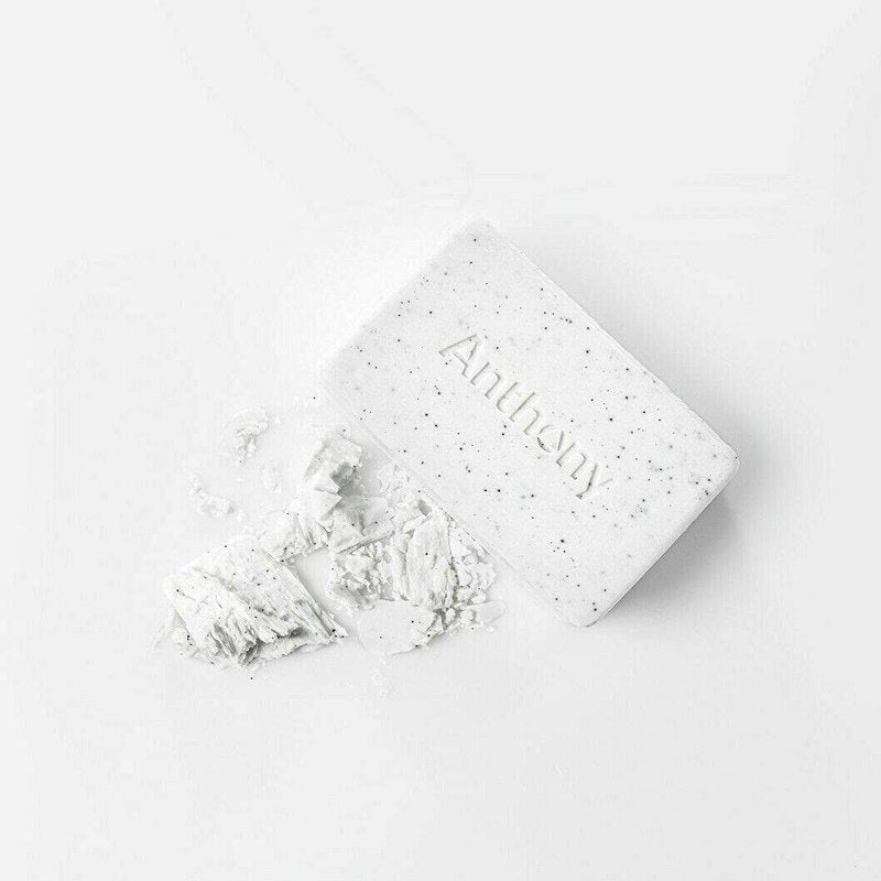 Anthony Men's Exfoliating Soap Bar, Grapefruit Scent, 5 Oz - Contains Cucumber Extract, Jojoba, Shea Butter, Squalane & Coconut Oils for Moisturizing & Exfoliating Body Skin