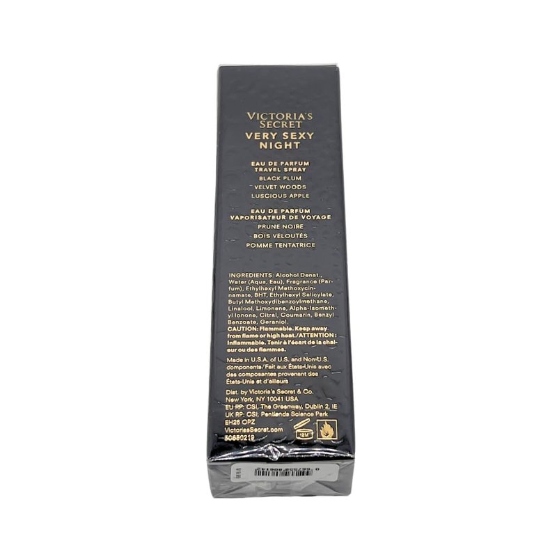 Victoria's Secret VERY SEXY NIGHT Eau de Parfum Travel Spray 0.23 fl oz for Women