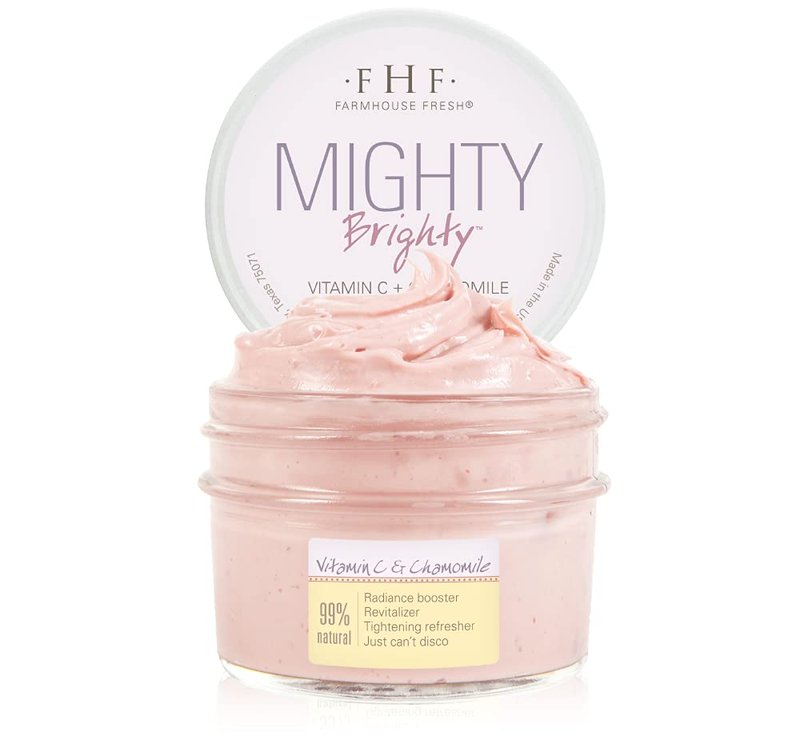 FarmHouse Fresh Mighty Brightyâââ¬Å¾Â¢ Vitamin C + Chamomile Brightening Mask, 3.2 oz.