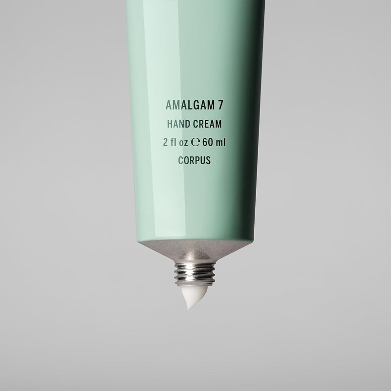 Corpus - Amalgam 7 Aromatic Hand Cream with Niacinamide, Tremella Mushroo, Vegan Squalane | Nourish, Hydrate, Protect | Vegan, Plant-Based, Cruelty-Free, Non-Toxic, Made In The USA (60 mL/ 2 fl oz)