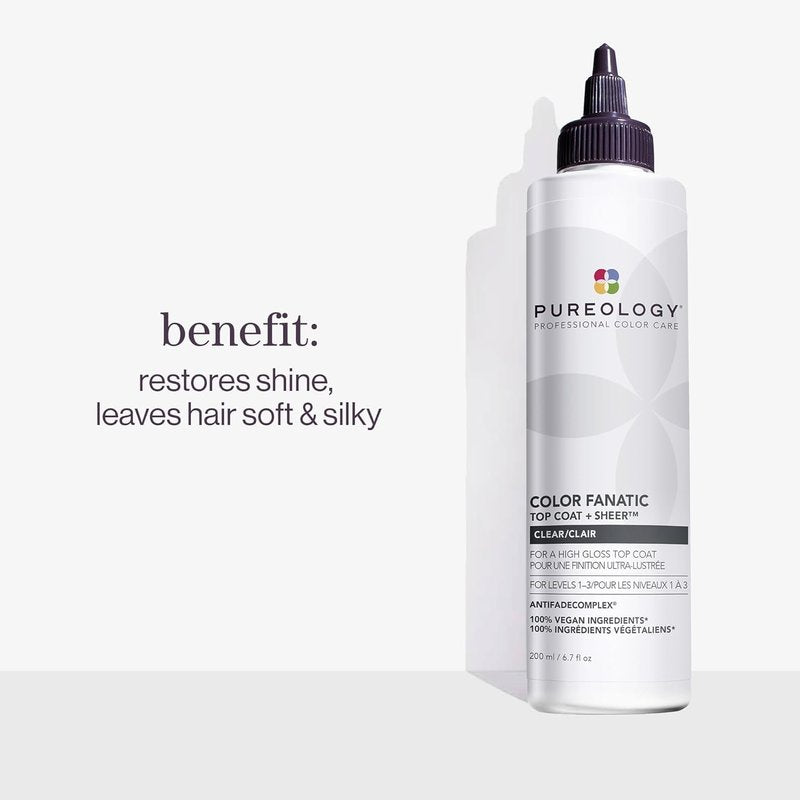 Pureology Pure Treats Strength Cure Mini Kit - Sulfate-Free Repairing Shampoo, Conditioner, Color Fanatic Leave-In Conditioner & Color Fanatic Top Coat Sheer for Damaged Hair