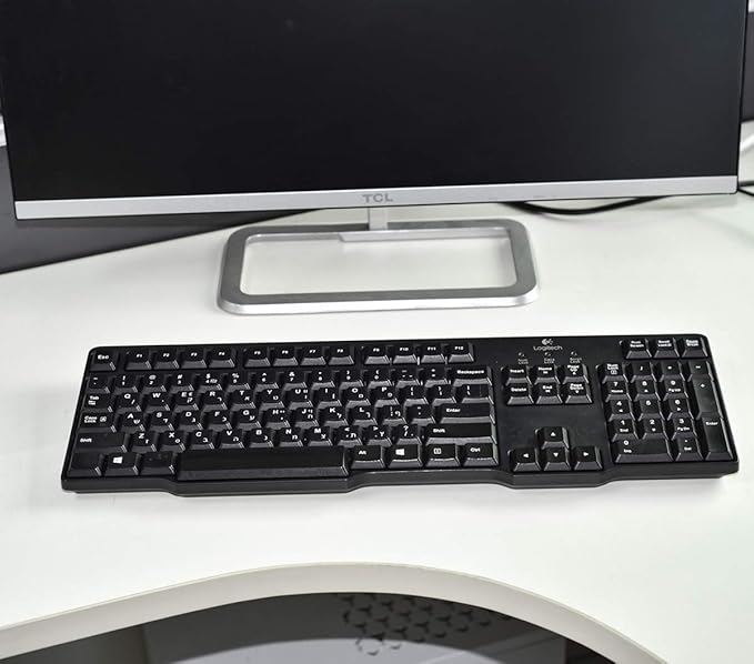 2PCS Arabic Keyboard Stickers, Arabic-English Keyboard Letters Replacement Stickers Black Background with White Font for Computer Laptop Notebook Desktop, Matte Keyboard Alphabet Stickers