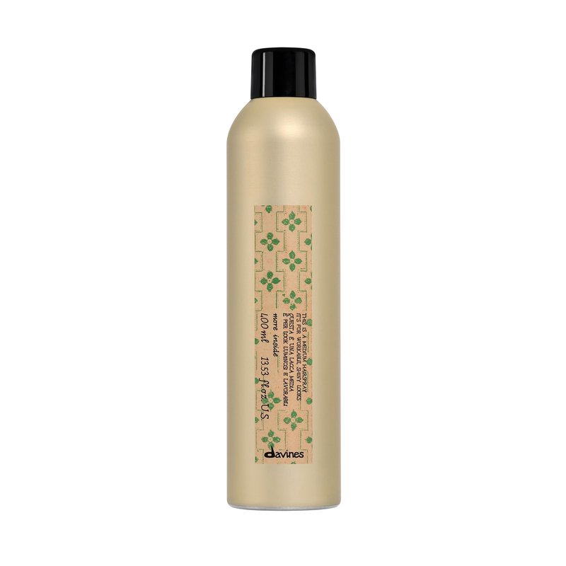 Davines This Is A Medium Hairspray, Easy To Brush Out, No Residue, Medium Hold Hairspray For All Hair Types, 12 Fl. Oz.