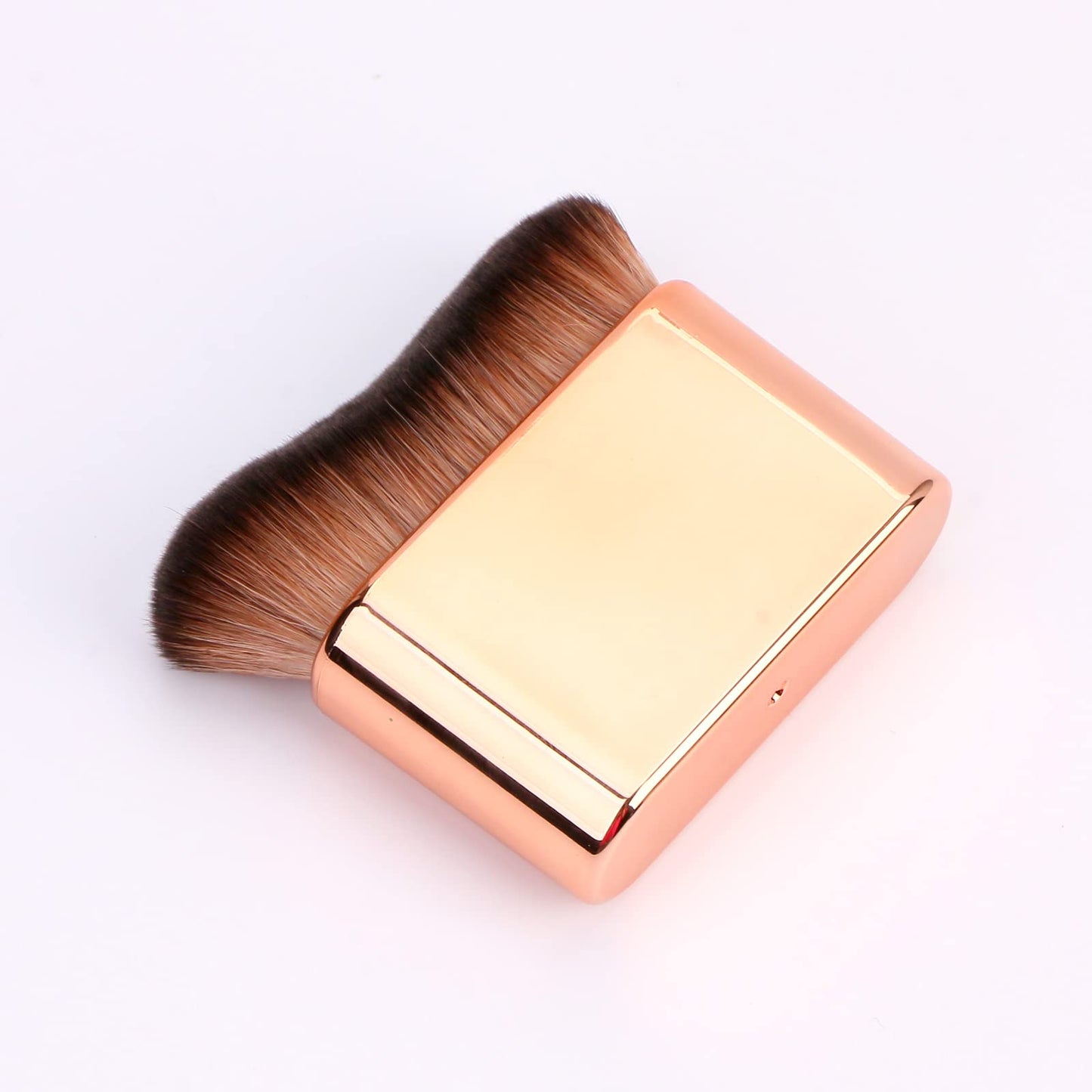 Yoseng Self Tan Brush - Rose Gold Kabuki Brush for Body, Face & Hands - Vegan, Streak-Free Application, Multi-Use for Self Tanner, Sunscreen, Body Lotion