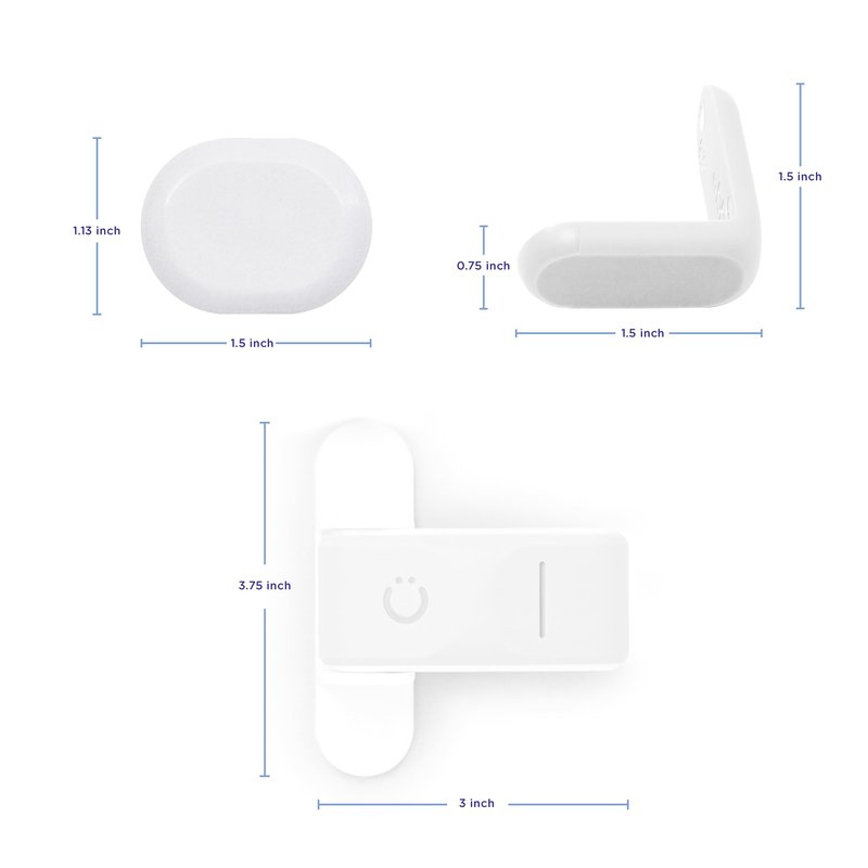 Ubbi Safety Bundle, Safeguarding and Baby Proofing Set, Includes 36 Outlet Covers, 16 Table Corner Protectors and 2 Pinch Guards, Child Safety Kit, White