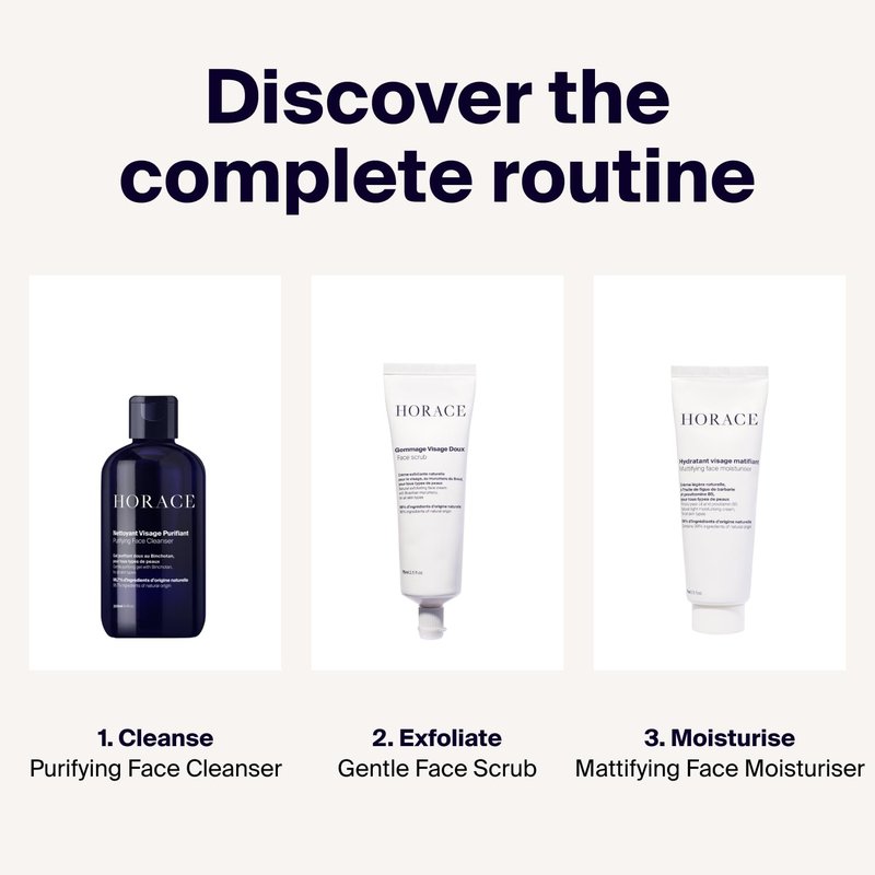 Mattifying Face Moisturizer for Men | 96.6% Natural Ingredients, No Silicones or Mineral Oils – Unscented, 75 ml
