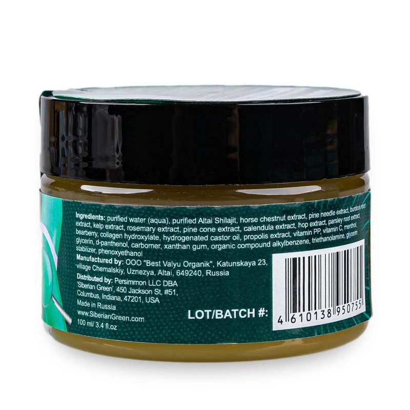 Siberian Green Altai Cream-Gel “Anti-Stretch Marks” with Shilajit and Siberian Herbs 100ml