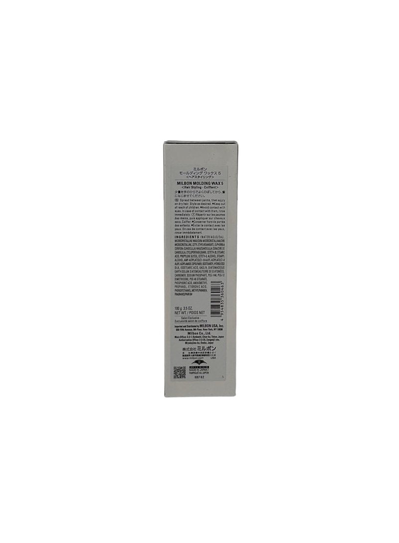 Milbon Creative Style Molding Wax # 5 3.5 oz