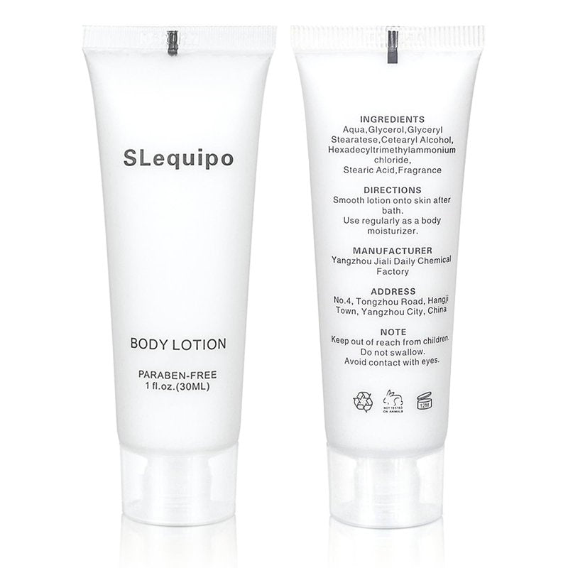 Travel Size Body Lotion Bulk (1 fl oz, 100 Pack), Refreshing Hotel Body Lotion, Mini and Small Size Body Lotion, Guest Hotel Toiletries in Bulk - Mini Body Lotion, Clear Container
