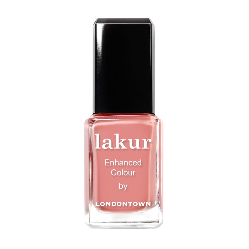 LONDONTOWN Lakur Nail Polish â Purple & Pink Shades, Rose-Tinted Glasses, 0.4 Fl Oz, Long-Lasting, Streak-Free, Chip-Resistant | 21+ Free Non-Toxic Vegan Nail Color, Strengthens & Hydrates Nails