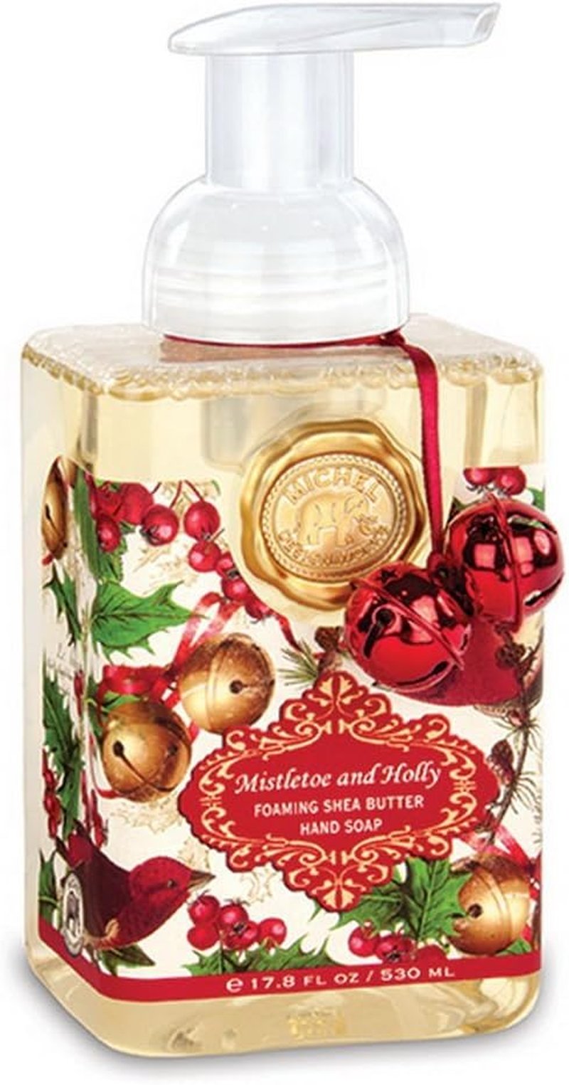 Mistletoe & Holly Foaming Hand Soap - 17.8 oz | Holiday Gift Set