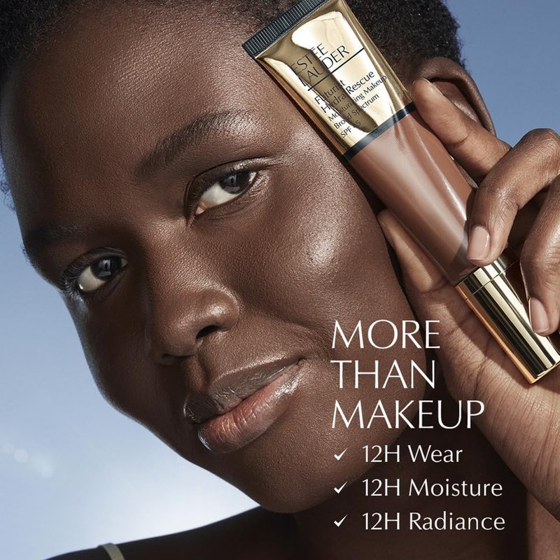 Estée Lauder Futurist Hydra Rescue Moisturizing Foundation Makeup SPF 45 for a 12-Hour Glow, 1.2 Fl Oz, 2C3 Fresco