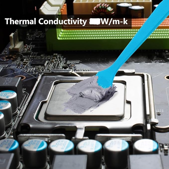 HY500-200g CPU Thermal Heatsink Grease Paste Compound Thermal Conductivity: >1.93W/m-k Carbon Based High Performance for CPU PC GPU -200 Grams