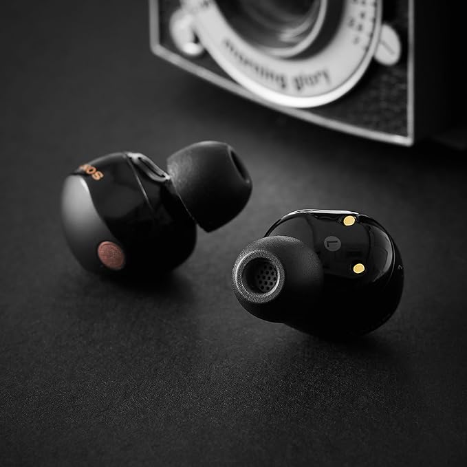 AZLA Foamax Standard (M/ML/L), Foam Earbud Tips, Memory Foam Earbud Tips for Wireless Headphones, Noise Canceling Earbuds Replacement Tips Compatible with Sony, Beats, Samsung, Skullcandy