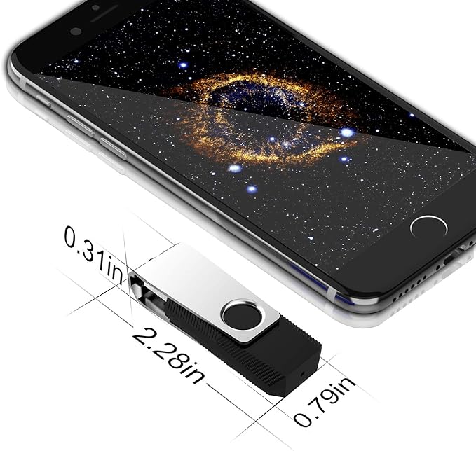 KEXIN USB 3.0 Flash Drive 64 GB 10 Pack Flash Drive 3.0 Thumb Drive Jump Drive Memory Stick Data Storage Pen Drive Black