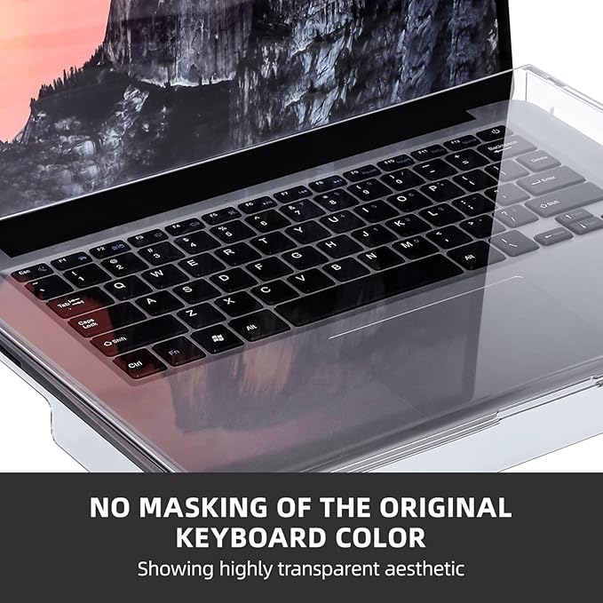 UKCOCO Transparent Acrylic Keyboard Protector Cover Waterproof Dust Hood for 13.77 X 9.84 Inch Laptop and Desktop Keyboard Accessories