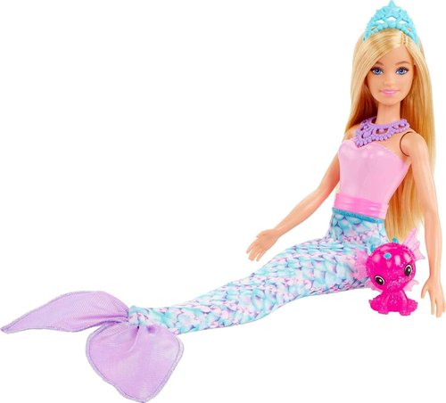 Barbie Dreamtopia Advent Calendar - Fantasy-Themed with 24 Daily Surprises & Toys, Includes Fashion Doll, Pets, Clothes & Accessories