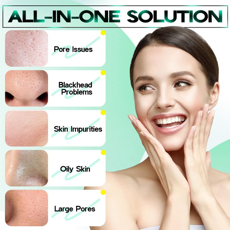2.0 Blackhead Remover Nose Strips, Upgraded Pore Cleanser Purifying Peel Off Mask with Salicylic Acid, 100Pcs Black Heads Removal Strips, Puntos Negros (1.76 Ounce)