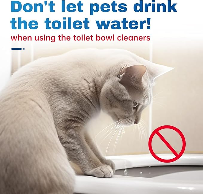 Vacplus Automatic Toilet Bowl Cleaner Tablets, Bathroom Toilet Tank Cleaner (30 PACK), VA-T165