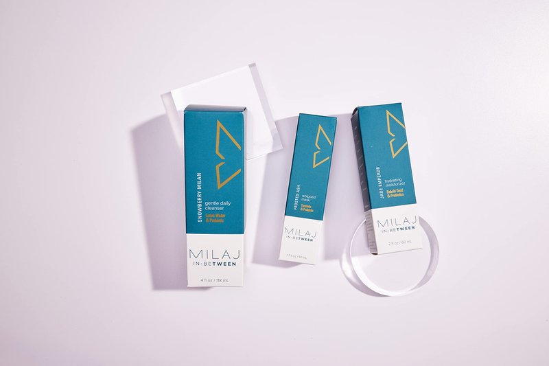 MILAJ Frosted Ash Probiotic & Turmeric Face Mask | Whipped Moisturizing Face Mask & Deep Pore Cleanser | Clean Skincare for Kids and Teens Ages 5-15