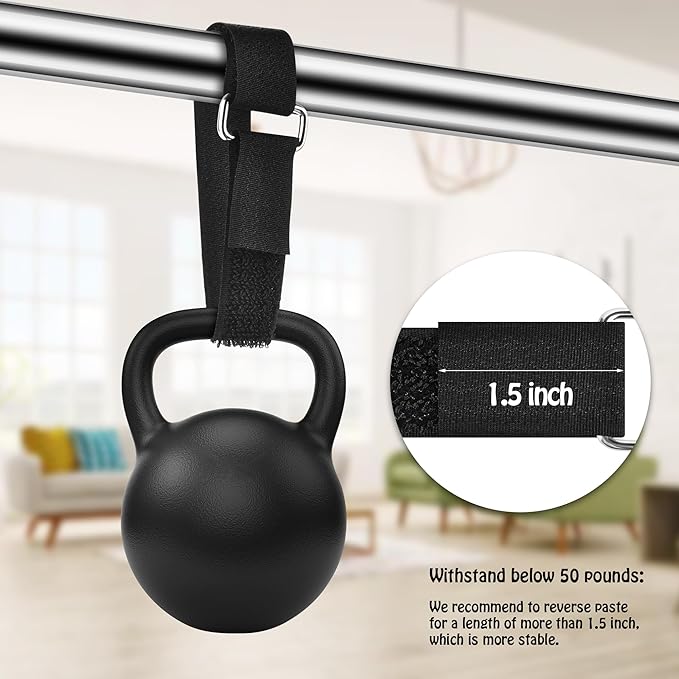 Nettbe 1"x19.7ft Hook and Loop Straps with 30 Buckles Adjustable Cut-to-Length Cable Ties - Reusable Nylon Fastening Tape Cable Straps for Storage or Organization (1in x 19.7ft)