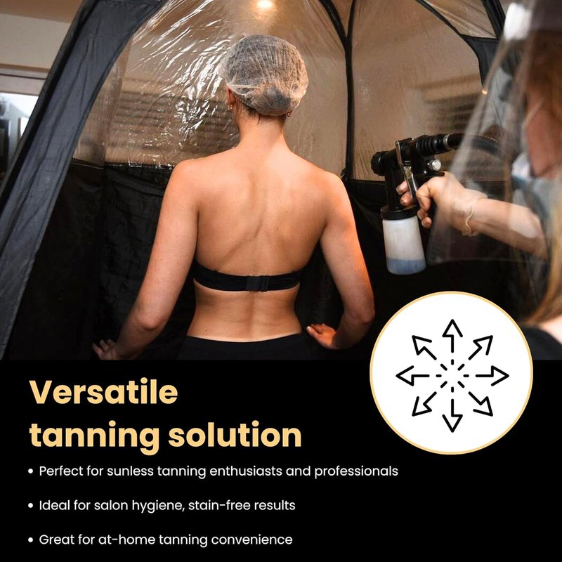 Spray Tan Feet Pads - 120 Pairs Disposable Non-Slip Tanning Accessories | Comfortable & Hygienic for Home or Salon Use