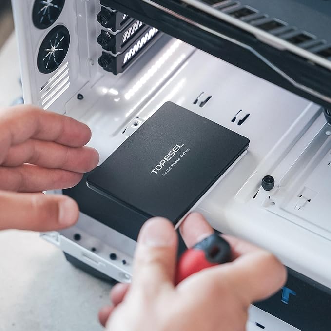 TOPESEL 480GB SATA III SSD 2.5" Internal Solid State Drive with 3D NAND Flash for Laptop, Tablet, Desktop, PC