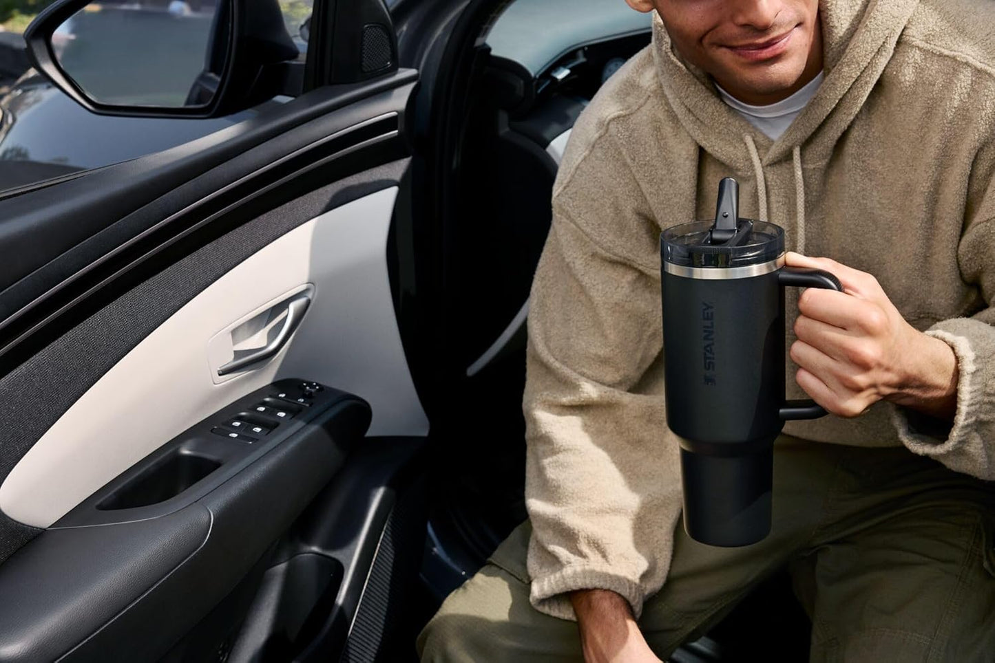 STANLEY Quencher ProTour 14 oz Tumbler - Leakproof Lid, Built-In Straw & Handle | Insulated, BPA-Free, Soft Orchid