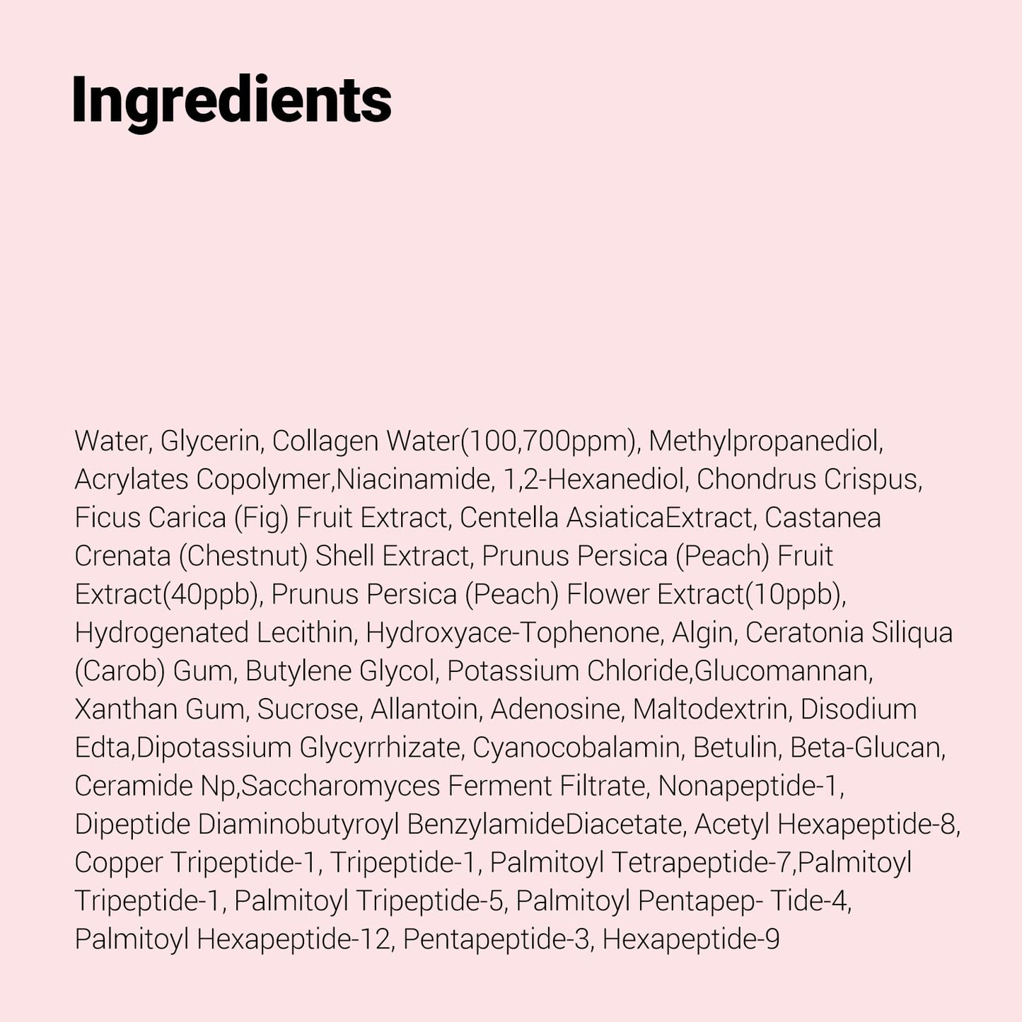 NEAF NEAF Peach Fit Collagen Gel Mask, A hydrogel mask with 300Da collagen and 12 peptides to smooth pores and improve skin texture. (39g x 5ea)