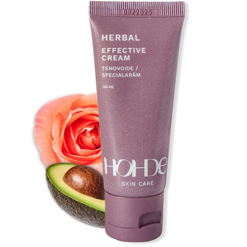 HOHDE Herbal Effective Face Cream â Lifting & Moisturizing Anti-Aging Formula with Rose & Shea Butter, Boosts Skin Renewal & Firmness, Nourishing for All Skin Types, 50ml