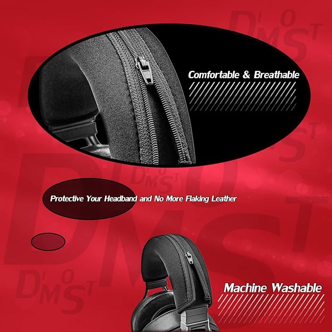 DIMOST Protective Headband Cover for ATH M Series - Compatible with Virtuoso XT, SE, Wireless, M50X, M50XBT, M50, M40X & More