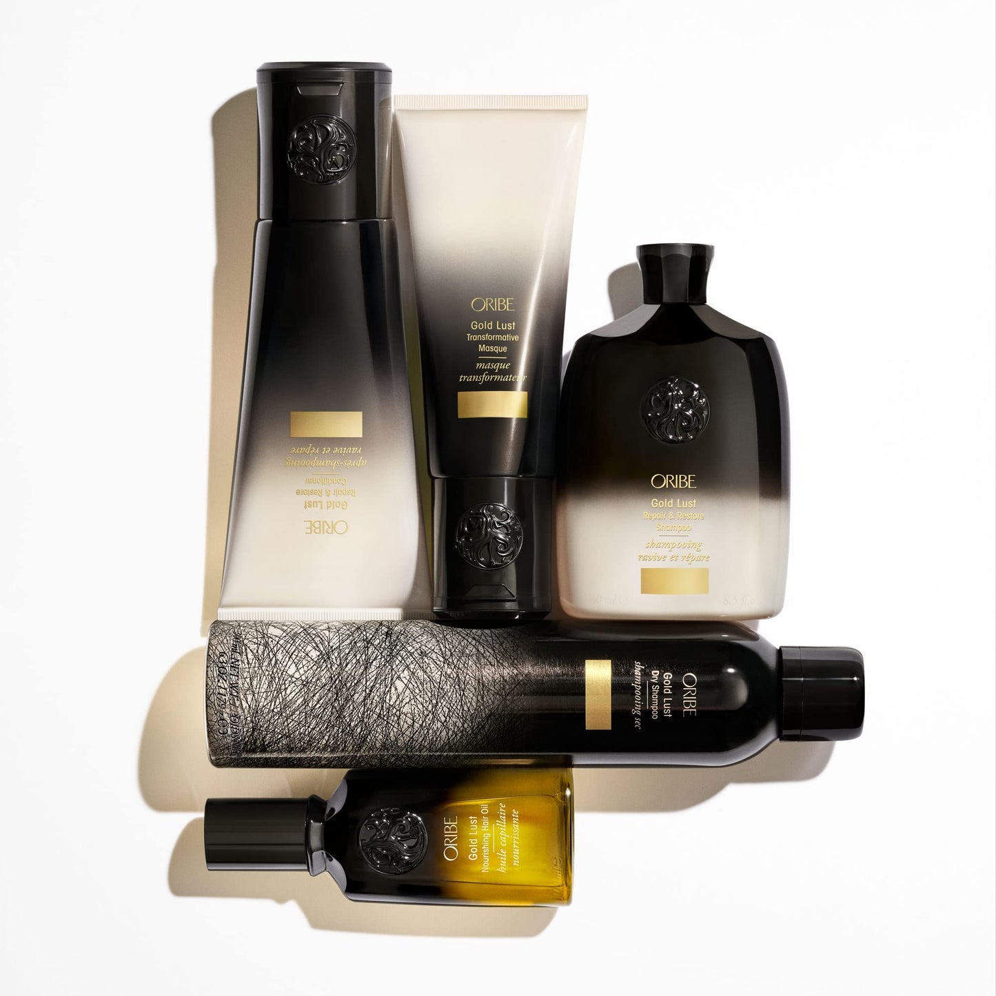 Oribe Gold Lust Mask - Repairs Damaged Hair - Adds Softness & Shine - 1.7oz