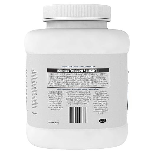 Diversey - 990201 Beer Clean Glass Cleaner (4-Pound, 2-Pack)