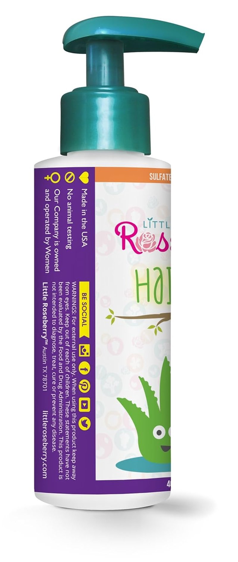 Hair Gel for Kids - Light Hold, Chemical-Free Formula with Organic Aloe Vera & Vitamins | Safe for All Ages
