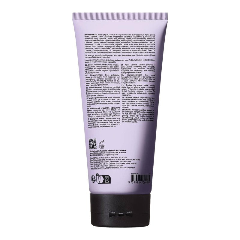 Aesop Eleos Moisturizing Body Cleanser | Hydrating Ingredients For Refreshed, Soft Skin | Enriched With Emollients, Humectants, Purifying Botanicals | 180mL / 6.2oz