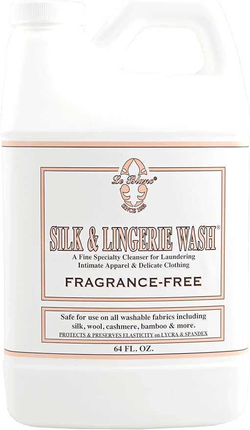 Le Blanc® Fragrance-Free Silk & Lingerie Wash â Luxury Laundry Cleanser for Delicates - 64 oz. (1 pack)