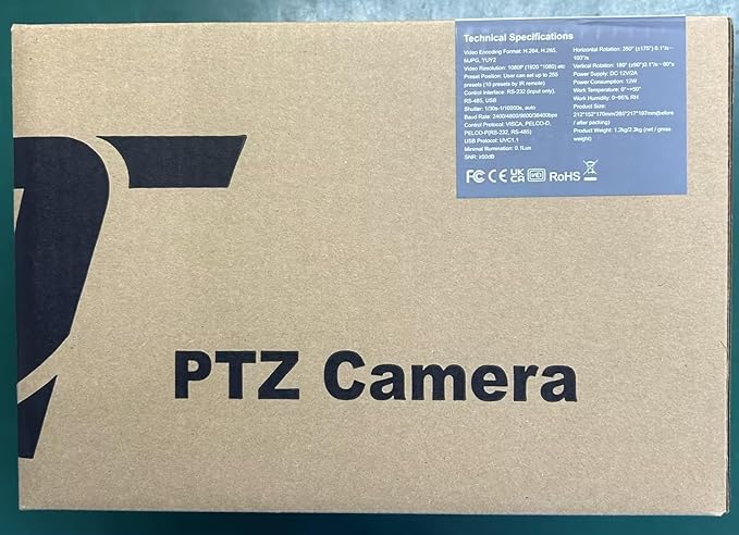 iuZee NDI PTZ Camera AI Auto Tracking 3G-SDI/USB3.0/HDMI/LAN PoE 30X Optical and 8X Digital Zoom Live Streaming Camera 1080P 60FPS for Church Services Worship Education Events vMix OBS YouTube