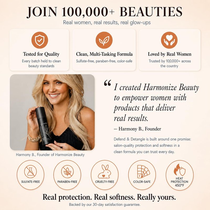 Harmonize Beauty Root Texture Powder for Women - Lifts Roots & Adds Volume to Hair, Styling & Finishing Powder, Talc Free & Natural, All Hair Types