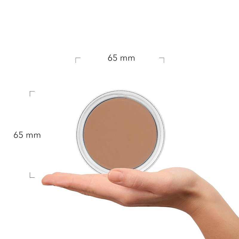 Cream Foundation Concealer - Medium to Full Matte Coverage | Vegan Fruit Pigmented Toffee Color - 0.32 oz