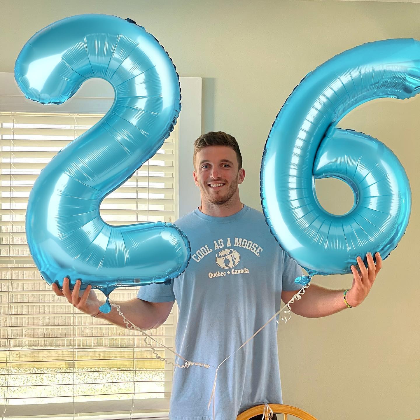 Pearlescent Blue 40-Inch Number Balloon - 0 Balloon for Birthday Decorations | Perfect for All Ages
