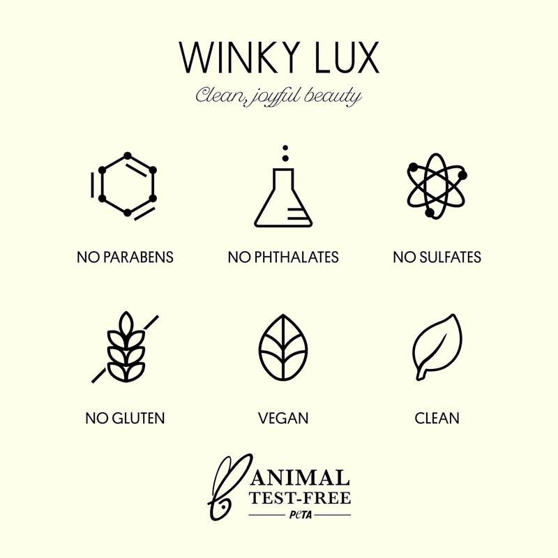 Winky Lux Hydrogel Eye Patches - Cooling Under Eye Treatment for Puffiness, Dark Circles & Bags | Infused with Caffeine & Vitamin C