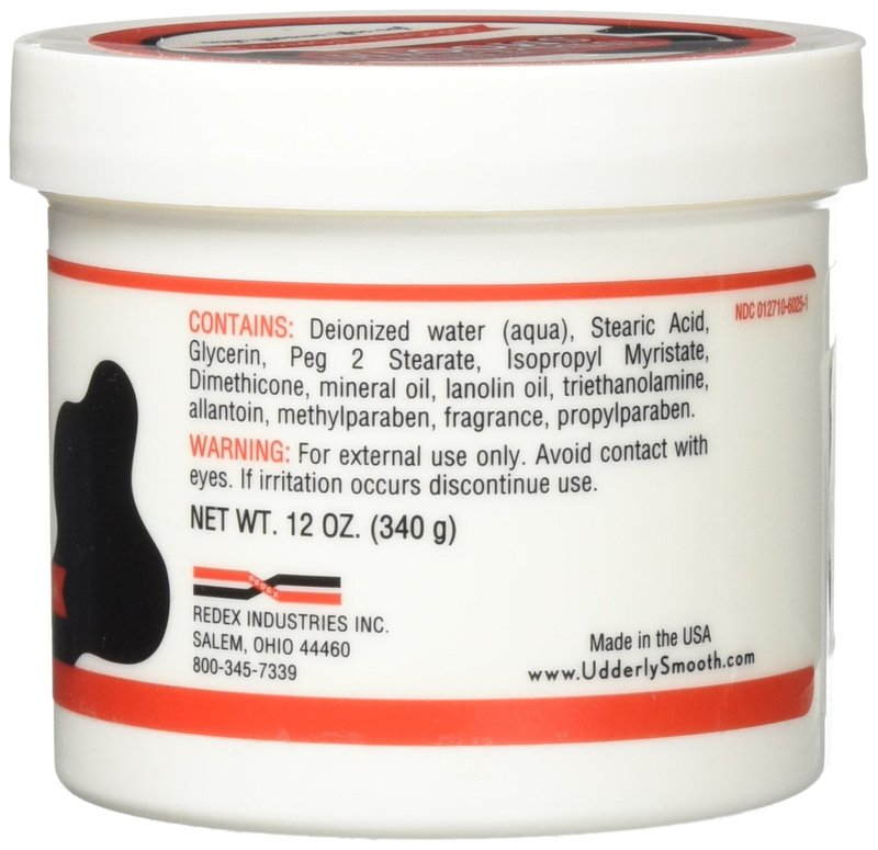 Udderly Smooth Body Cream Skin Moisturizer, 6 Count