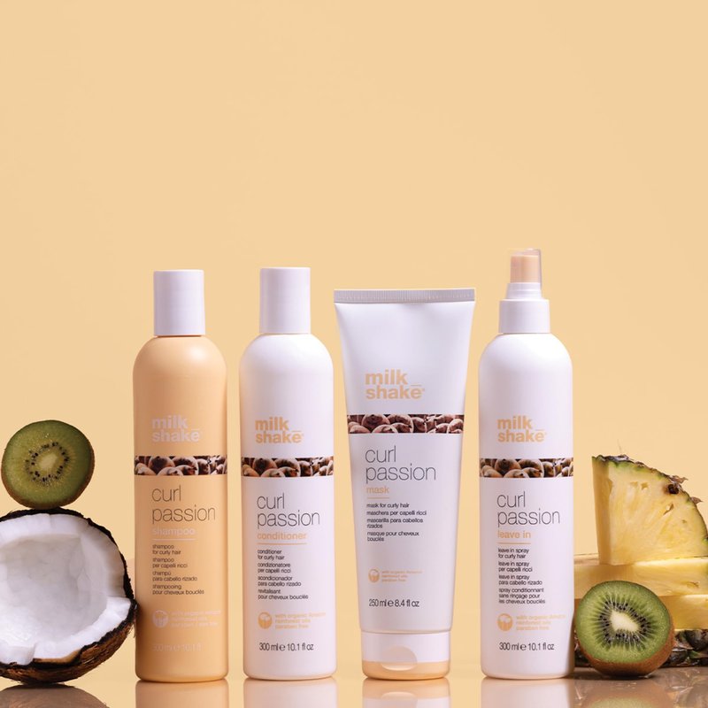 milk_shake Curl Passion Curl Shaper - Lifestyling Shaping Fluid for Curly Hair to Intensify Natural Texture | 6.8 fl oz (200 ml)