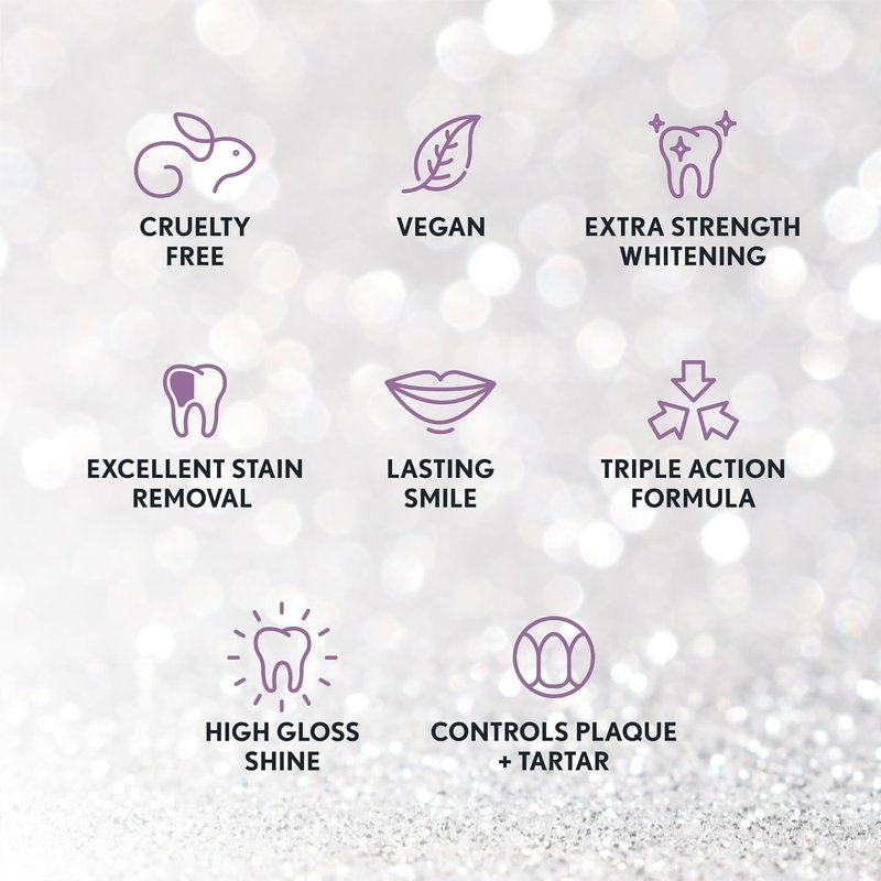 Ultra White Whitening Toothpaste - Extra Strength Formula for Bright Smiles | 75ml